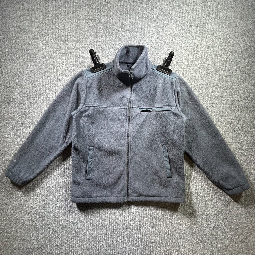 Cabela's Outdoor Gear Jacket Mens M Tall Gray Fleece Full Zip Hiking Gorpcore